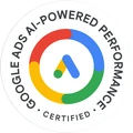 Google Ads AI-Powered Performance certified. Check this certification on Google Skillshop