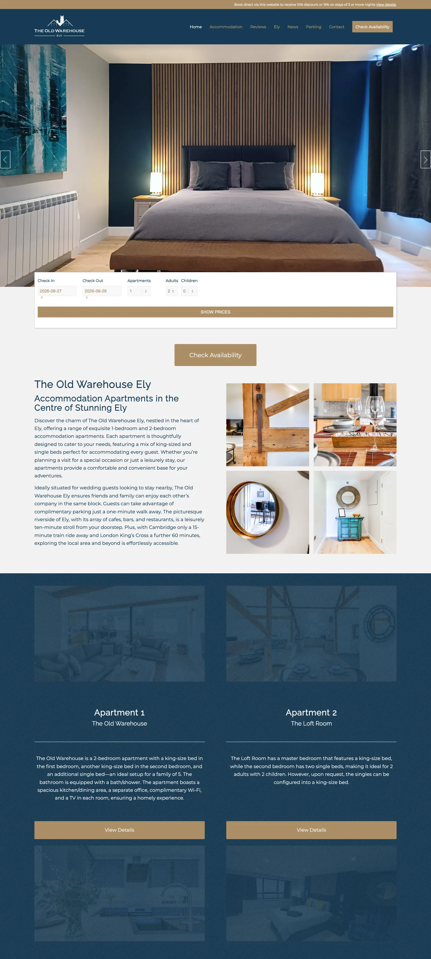 The Old Warehouse, Ely, a website by Lord Knows