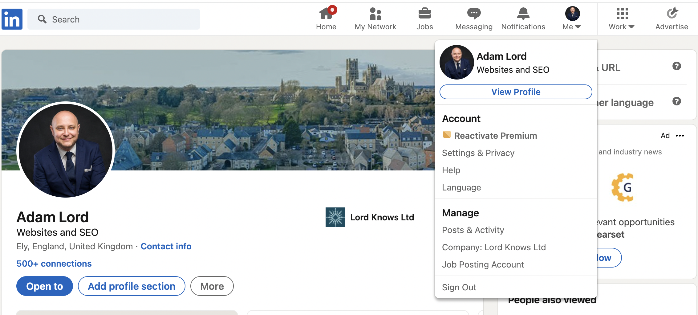 When did I join LinkedIn