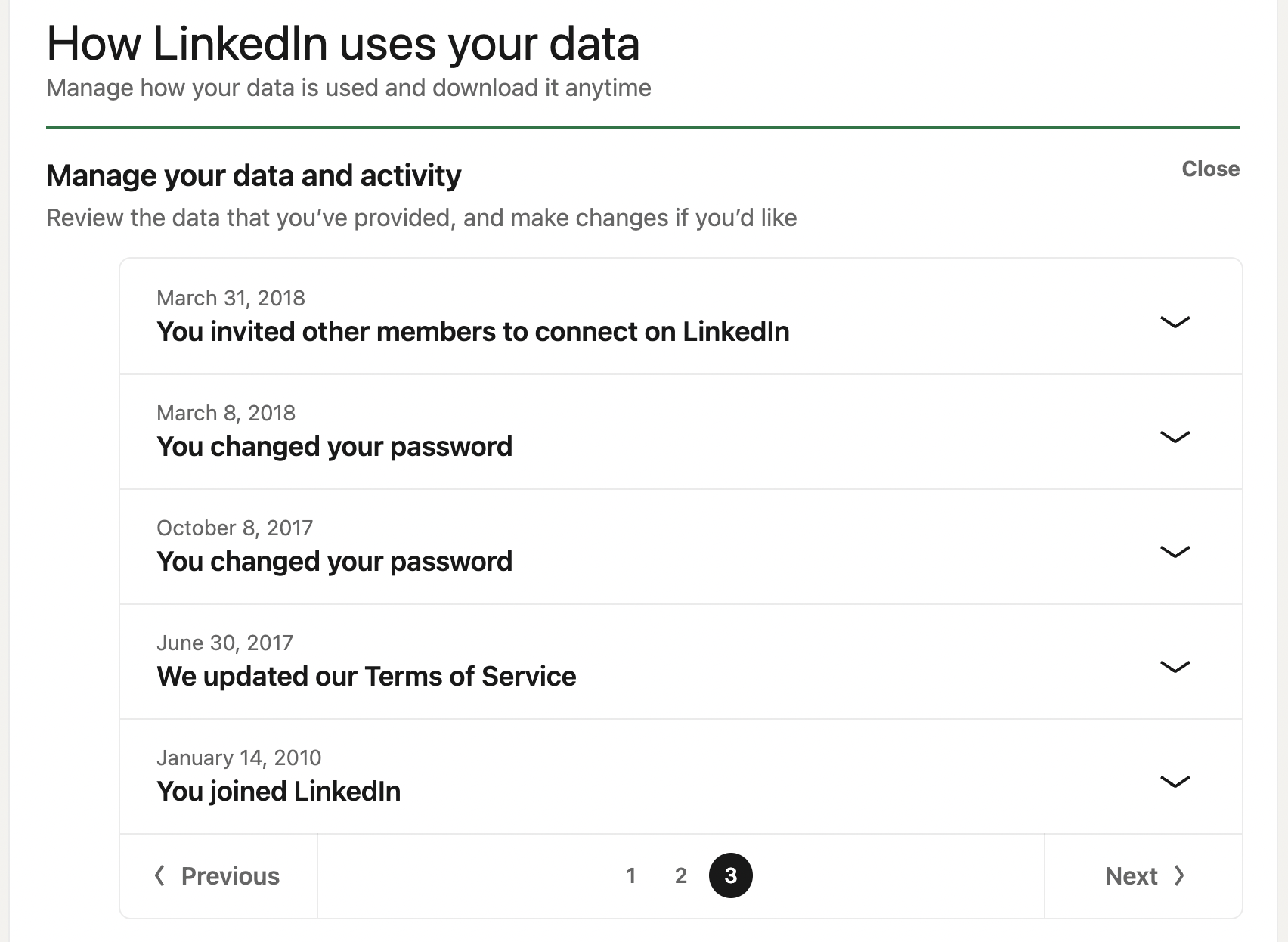 When did I join LinkedIn